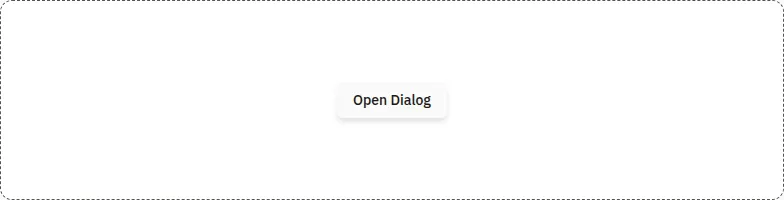 Dialog component, light theme