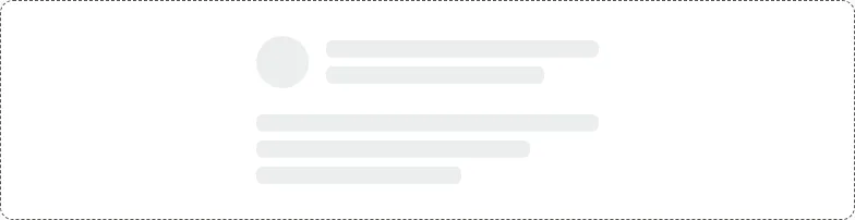 Skeleton component, light theme